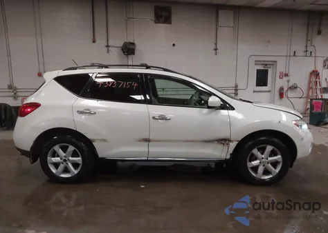2009 Nissan Murano Sl from USA, damaged, VIN JN8AZ18U09W023087